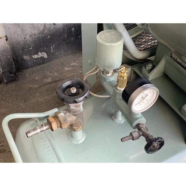 日立 HITACHI/日立 7.5kW 10馬力 給油式レシプロコンプレッサー 日立 HITACHI/日立 7.5kW 10馬力 給油式レシプロコンプレッサー