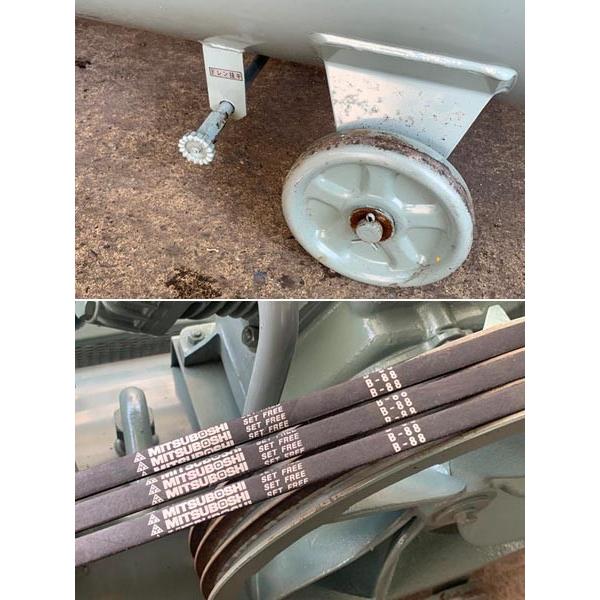 日立 HITACHI/日立 7.5kW 10馬力 給油式レシプロコンプレッサー 日立 HITACHI/日立 7.5kW 10馬力 給油式レシプロコンプレッサー