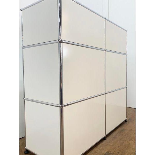 USM USM Modular Furniture 2列3段 ハラーシステム ピュアホワイト