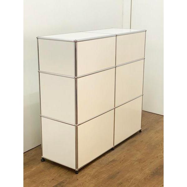 ⭐︎！USMハラー　ピュアホワイト USM USM Modular Furniture 2列3段 ハラーシステム ピュアホワイト