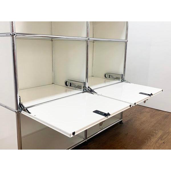 USM USM Modular Furniture 2列3段 ハラーシステム ピュアホワイト