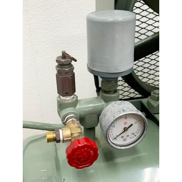 日立（HITACHI） 1.5kW 2馬力 オイルフリーレシプロコンプレッサー 1.5