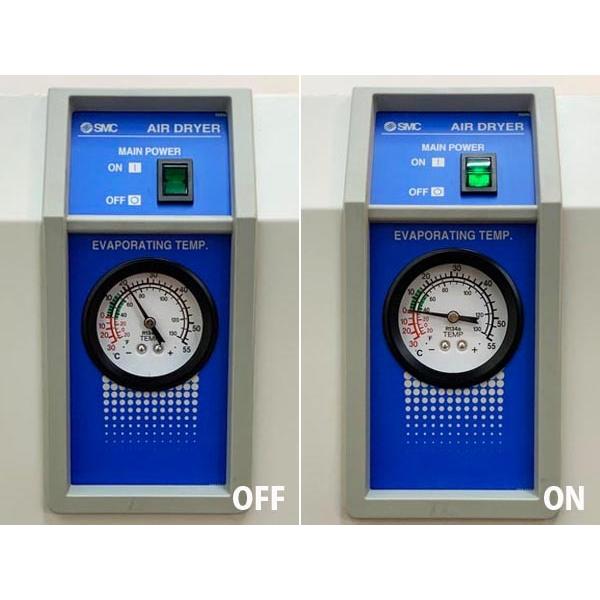 SMC 3馬力対応 エアードライヤー IDF3E-10-X126 単相100V R134a(HFC