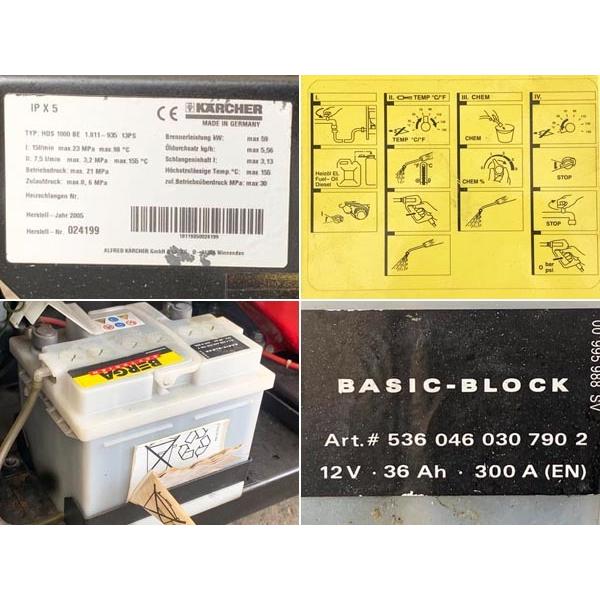 ケルヒャー（KARCHER） 21MPa エンジン式高温高圧洗浄機 HDS1000BE 