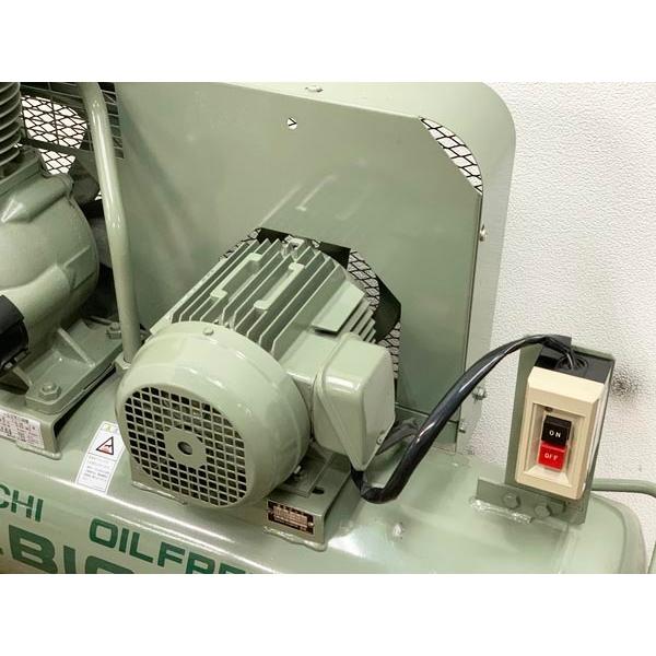 日立（HITACHI） 1.5kW 2馬力 オイルフリーレシプロコンプレッサー 1.5