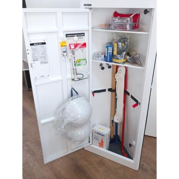 KOKUYO コクヨ / レスキューキャビネット / 災害救助用品 / 通常タイプ / DRKRCC10W / ホワイト