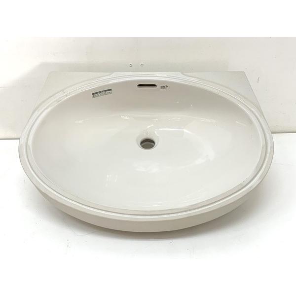 LIXIL（リクシル） □ 未使用保管品 □ はめ込み楕円形洗面器 L-2295