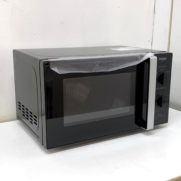 □ 未使用 Haier ハイアール 50Hz専用 電子レンジ JM-17F-50(K) 17L