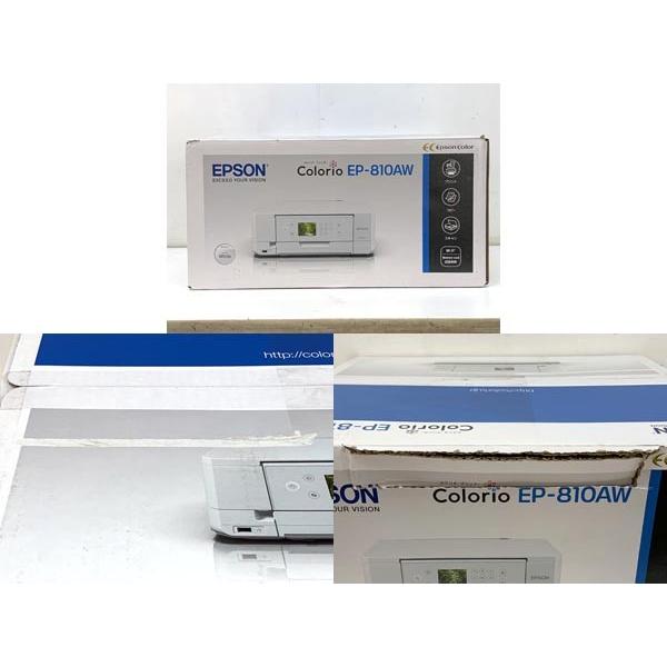 カラリオ □ 未接続 EPSON エプソン EP-810AW カラリオプリンター A4 