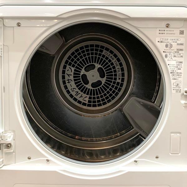 S2★2020年製 パナソニック NH-D503 衣類乾燥機 保証付 送料無料 パナソニック NH-D503-W ホワイト ｜激安家電のデンマート