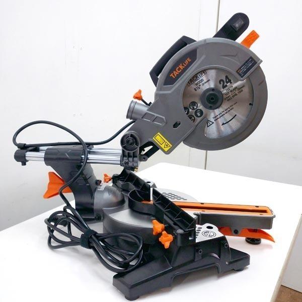 未使用】TACKLIFE タックライフ 卓上スライド丸ノコ 電動 PMS01X 1500W  