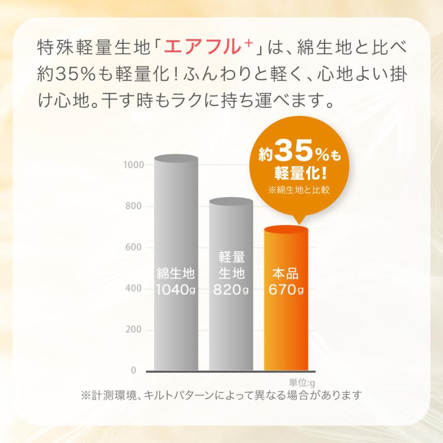 羽毛肌掛け布団 シングル ダウン93% 増量 肌掛け羽毛布団 夏 洗える 軽量 日本製 DP430 羽根布団 ダウンケット 春 羽毛 肌掛け_3