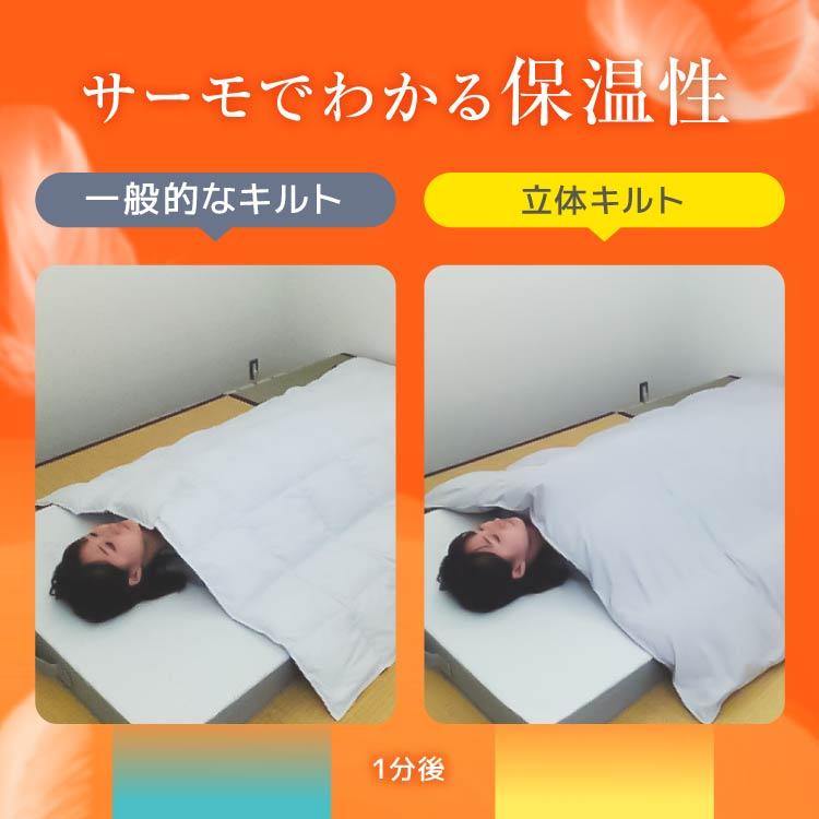 綺麗 小杉羽毛掛け布団 日本製 ダワン90％ 綿100％190x210cm 綺麗 小杉