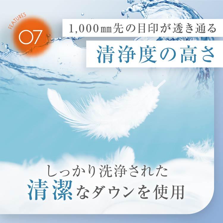 羽毛肌掛け布団 シングル マザーダウン95% 肌掛け羽毛布団 夏 洗える 軽量 日本製 DP440 羽根布団 ダウンケット 春 掛け布団 羽毛 肌掛け｜a-nemuri｜18