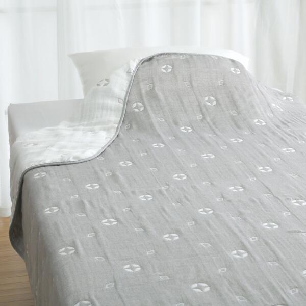 ロマンス小杉 ガーゼケット シングル 日本製 12重 12重ガーゼ 肌