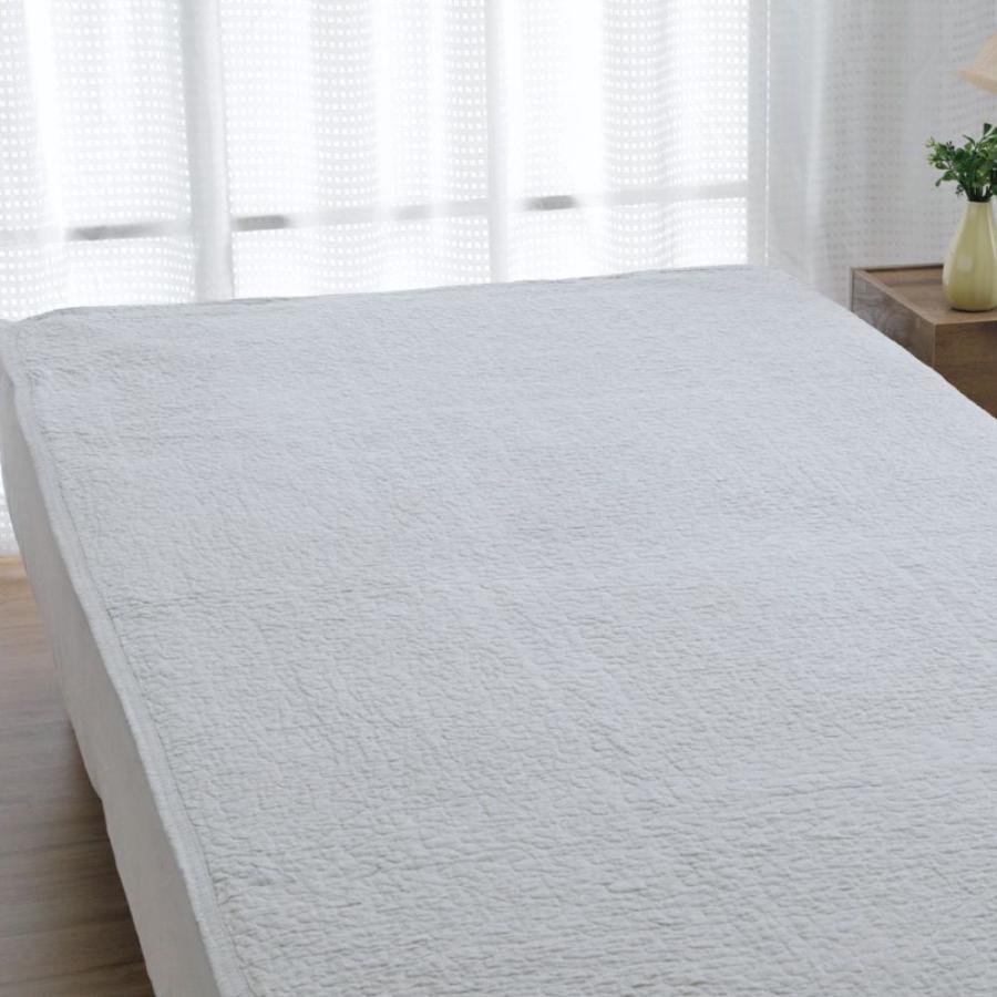 ロマンス小杉　麻敷きパッド　シングル　オール天然素材　ウォッシャブル ロマンス小杉麻敷きパッドシングルオール天然素材ウォッシャブル