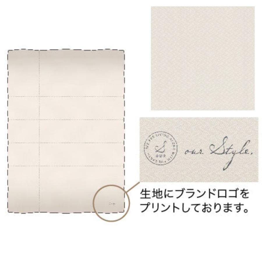 ロマンス小杉 公式 羽毛布団 ダブル ホワイトグース 綿100％ 二層式