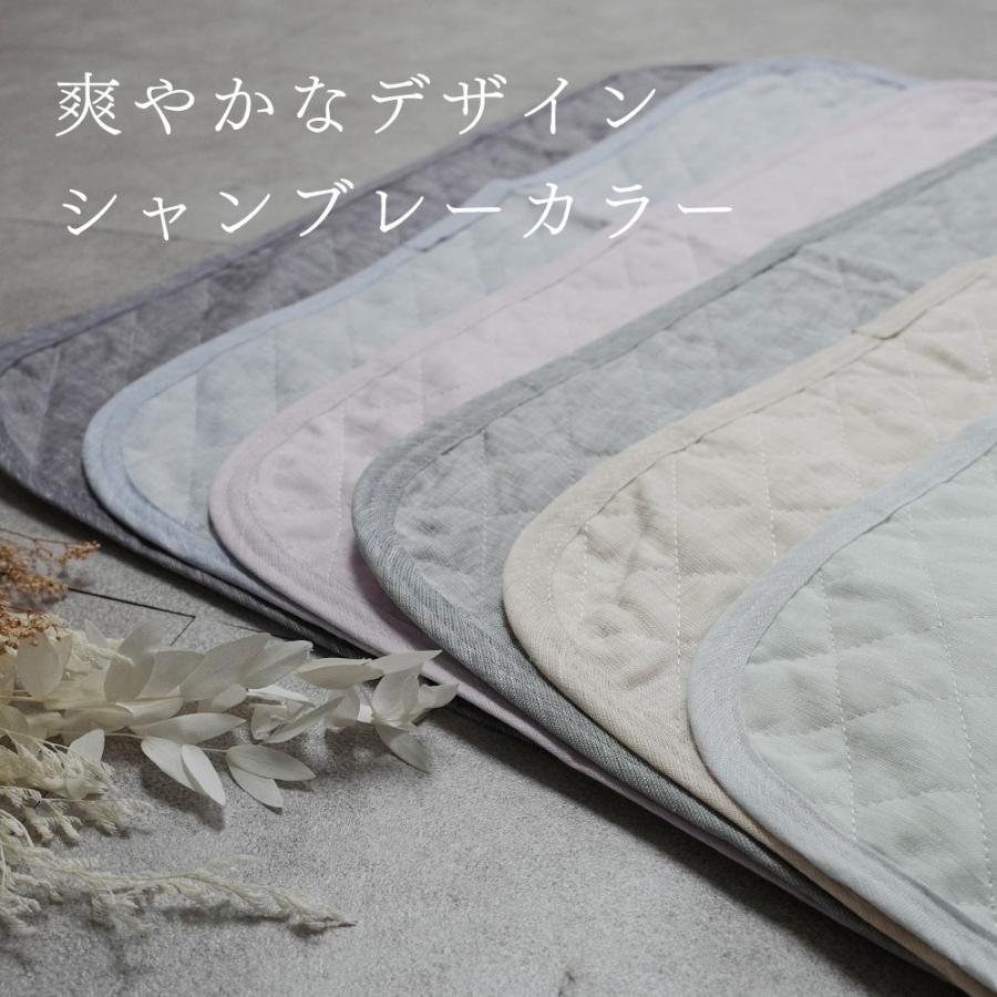 麻 敷きパッド ボリュームタイプ 洗える 夏 ダブル 2枚セット 2枚組 敷きパット ベッドパッド シーツ ベットパット 敷パッド 敷きパット リネン_13