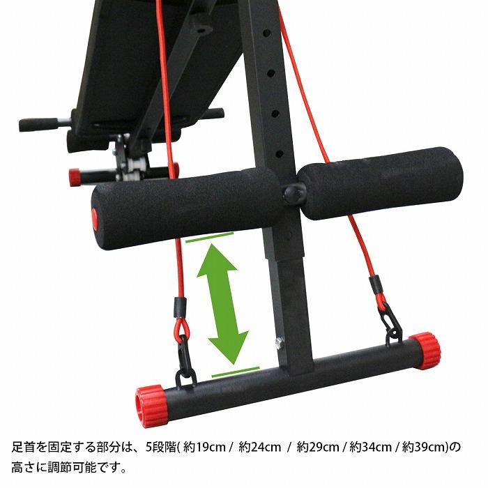 3WAY機能搭載 腹筋 トレーニング 筋トレ シットアップベンチ