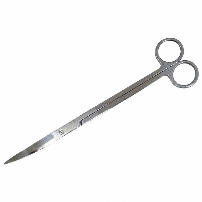 送料220円】水槽 ハサミ [ カーブ 25cm ] 水草 トリミング 用