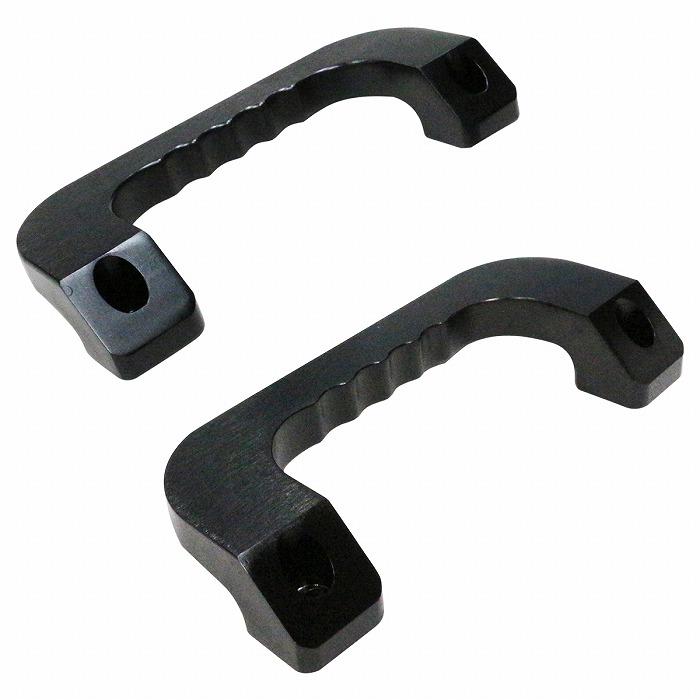 黒 ブラック] ハイエース 200系 アルミ製 アシストグリップ 運転席