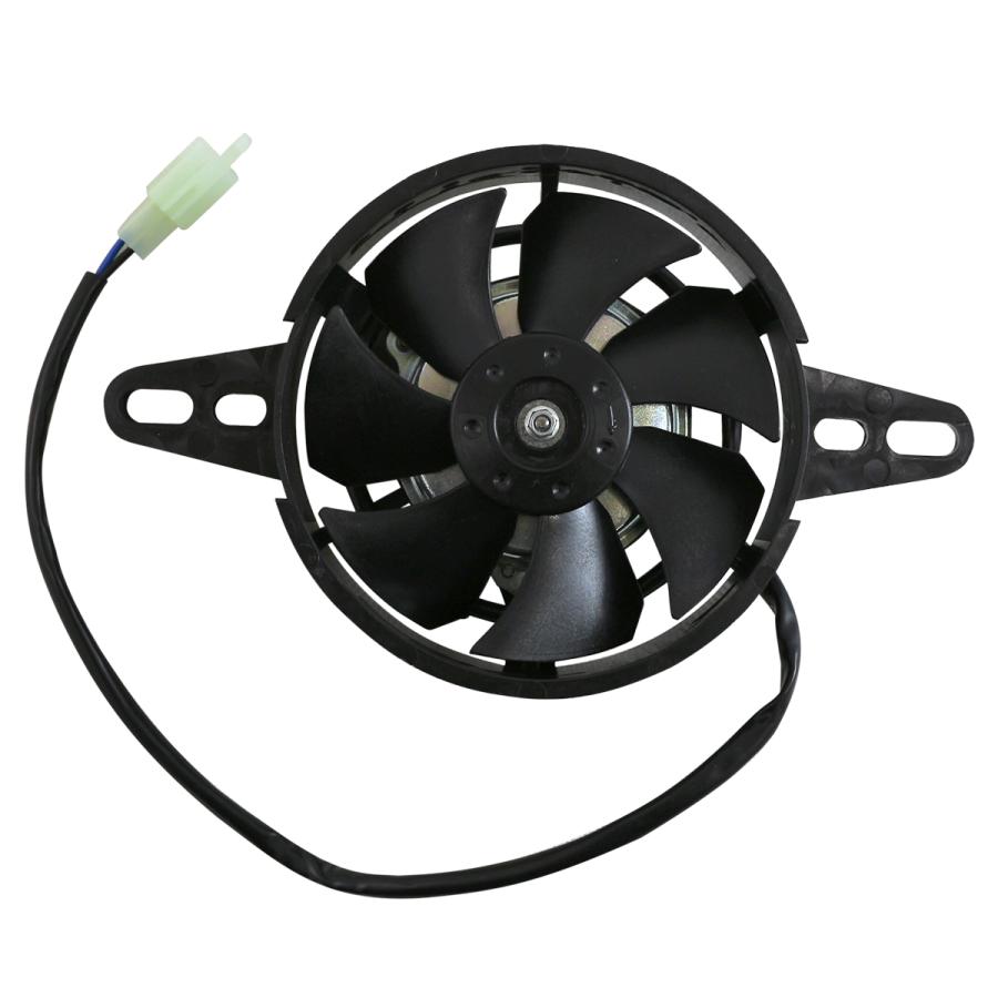 送料480円】12V バイク 二輪 汎用 オフロード エンデューロ 冷却ファン