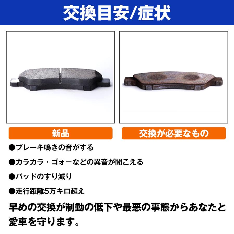 MR2 SW20 (II型〜) フロント ブレーキ パッド 左右 4枚 セット NAO材