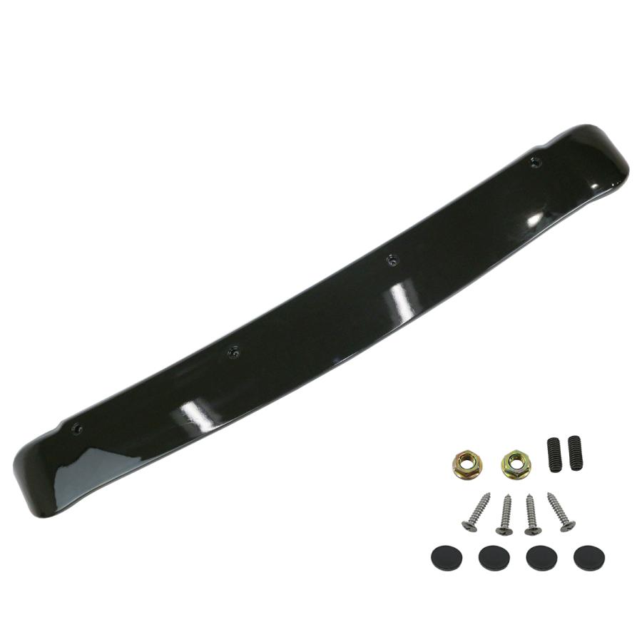 塗装済 209 ブラック ハイエース 200系 標準 リア スポイラー 1型2型