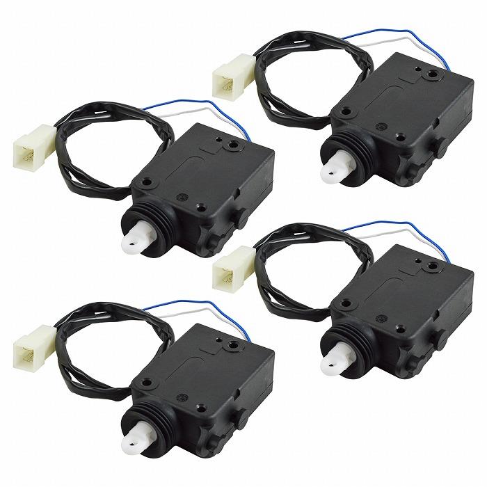 4個 ベンツ W463 ドアロック アクチュエーター 全ドア共通 フロント