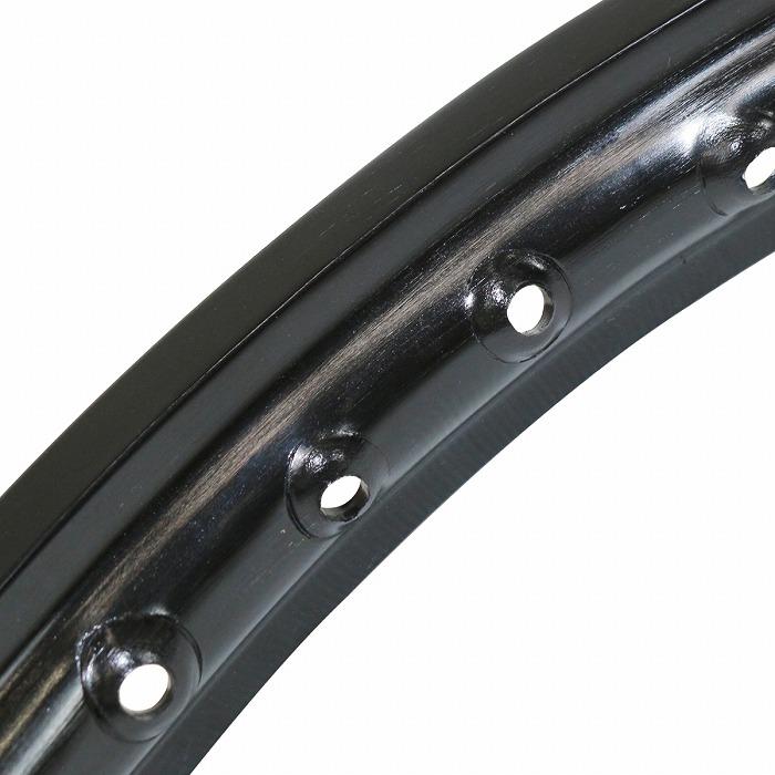 PCD1.40×17インチ 36穴』汎用 レーシング ホイール アルミ リム 『黒