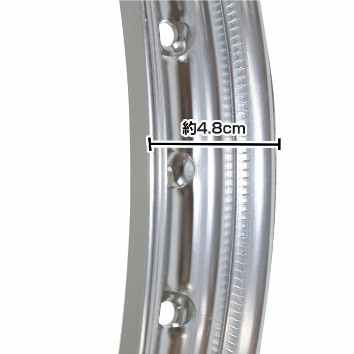 ※専用品です！スーパーカブ用ホイール　アルミリム Amazon.co.jp: スーパーカブ用 ホイール 前後セット シルバー