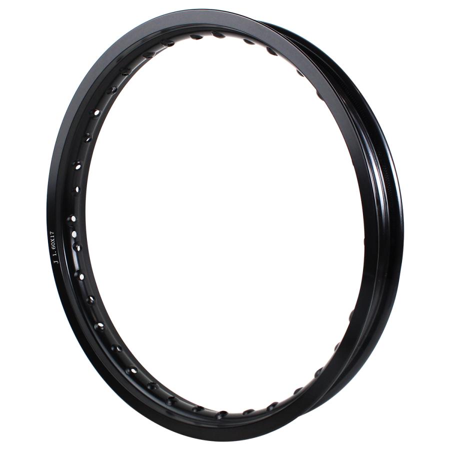 PCD1.60×17インチ 36穴』汎用 レーシング ホイール アルミ リム 『黒