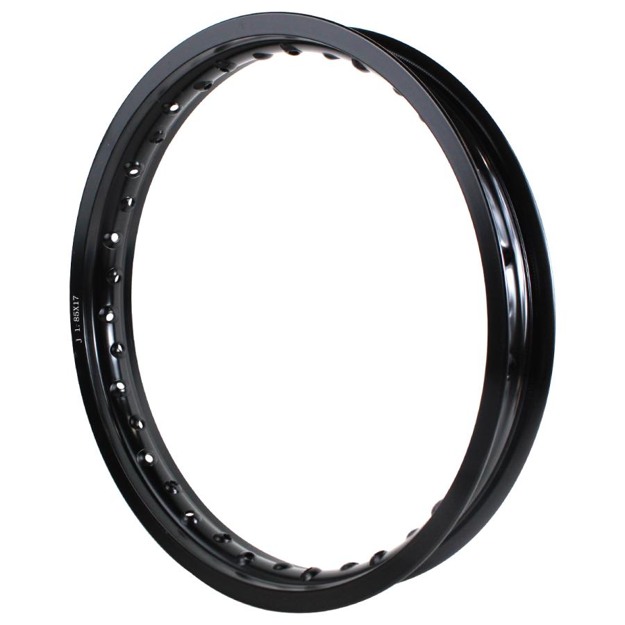 PCD1.85×17インチ 36穴』汎用 レーシング ホイール アルミ リム 『黒
