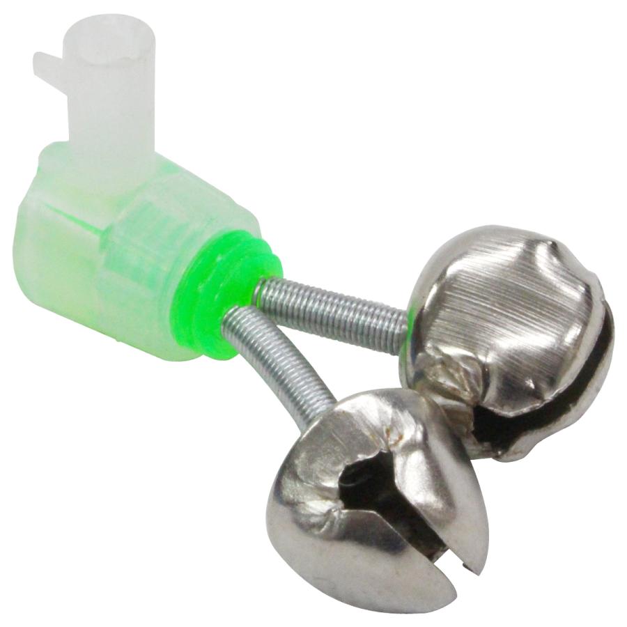 ケミカルライトとの同時使用が◎ ワンタッチ クリップ式 釣り用 鈴