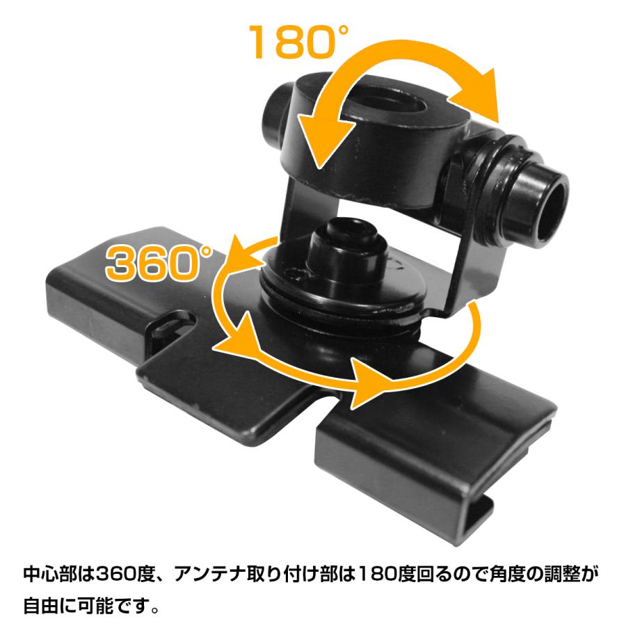 モービル アンテナ 基台 MJ MP 同軸ケーブル 5M セット トランク
