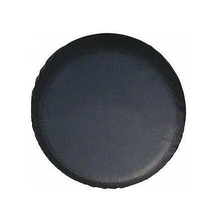 15インチ ブラック/黒 背面 スペア タイヤ カバー PVC レザー調 合皮 4