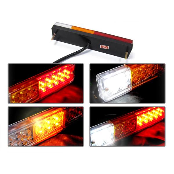 汎用 トレーラー 旧車 ジムニー テールランプ LED バック ブレーキ