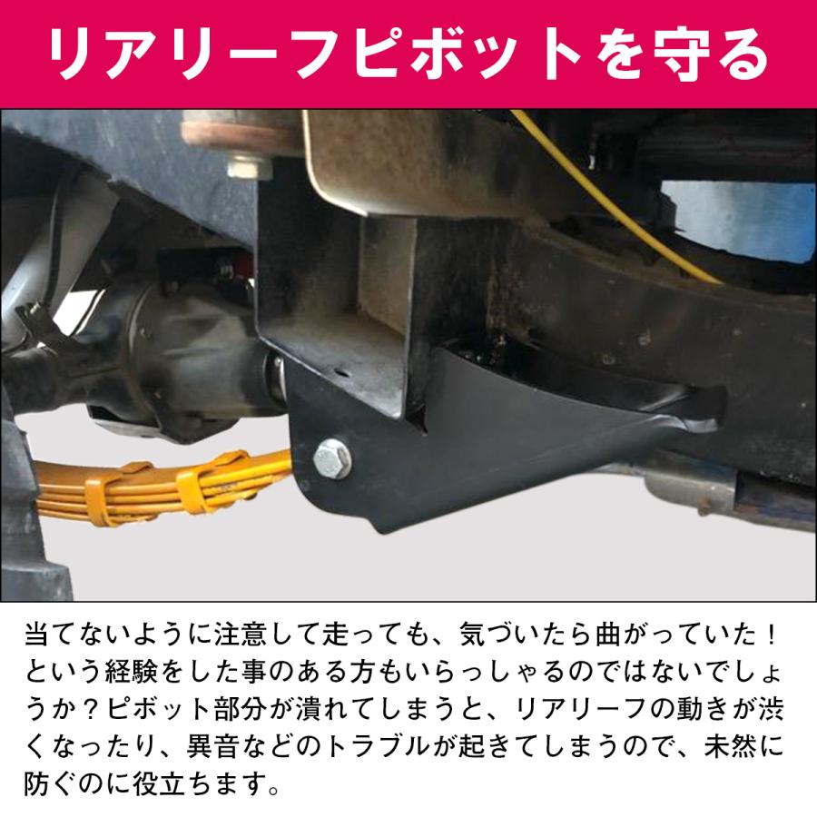 ジムニー JA11 リア リーフ ピボットガード SJ30/JA71/JA11 スキッド