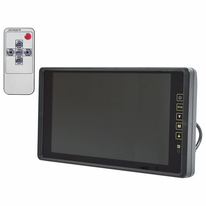 12V ルームミラーモニター 9インチ 9inch タッチパネル式 バックミラー