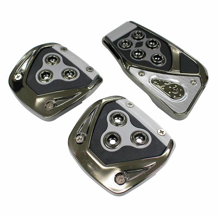 ペダル カバー マニュアル MT 車用 アクセル ブレーキ クラッチ 滑り