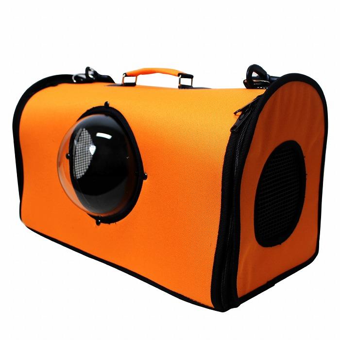 キャリーバッグ 宇宙船カプセル型♪ 2way ペットバッグ 犬猫兼用