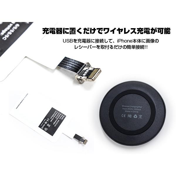 シート/USBケーブル付 Qi (チー)対応 iPhoneやiPad、Androidの充電に