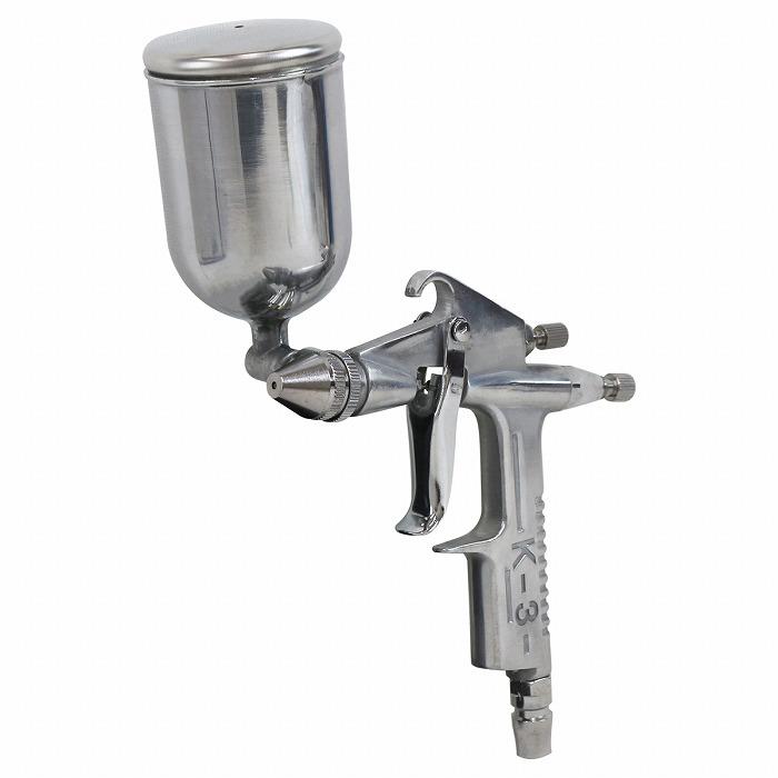 口径 0.5mm/125cc』エアー スプレーガン 重力式 塗装 ガン 125ml 板金