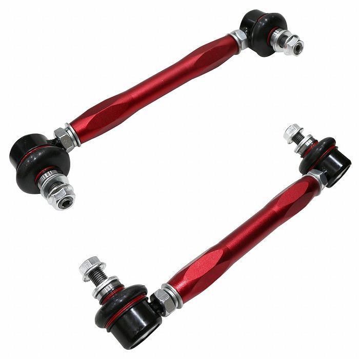 エブリイ DA64W DA64V フロント レッド/赤 調整式 スタビライザー