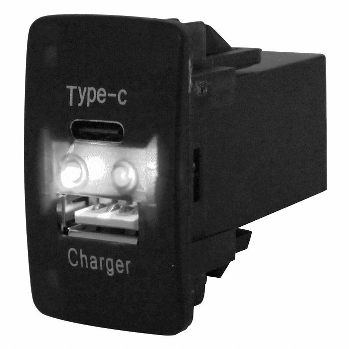 ホンダA インサイト ZE2/3 H21.2〜現在 LED/ホワイト USB Type-C