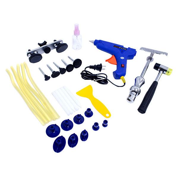 ヘコミ修理 凹み修理 板金工具 リペアキット 車デントリペアツール グルーガン グルースティック ホットボンド ヒートガン 板金ハンマー Tool I 128 Xx 01 A エーネクストショップ 通販 Yahoo ショッピング
