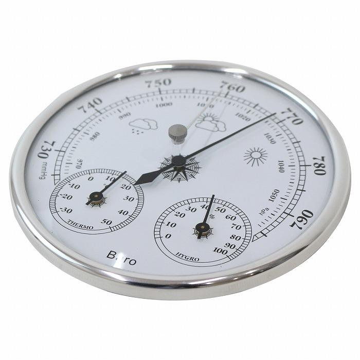 送料380円】アナログ メーター アナログ 式 気圧計 温度計 湿度計
