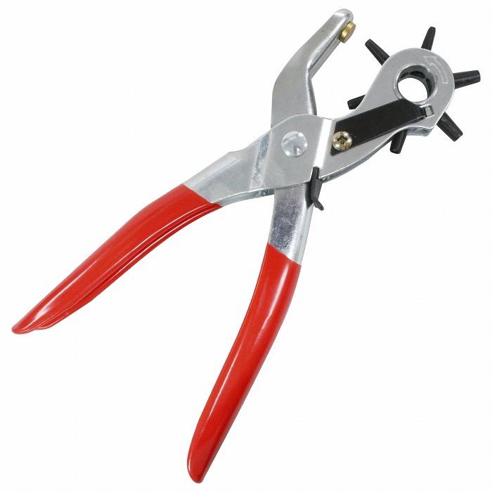 6段階 2mm/2.5mm/3mm/3.5mm/4mm/4.5mm 穴あけパンチ レザークラフト