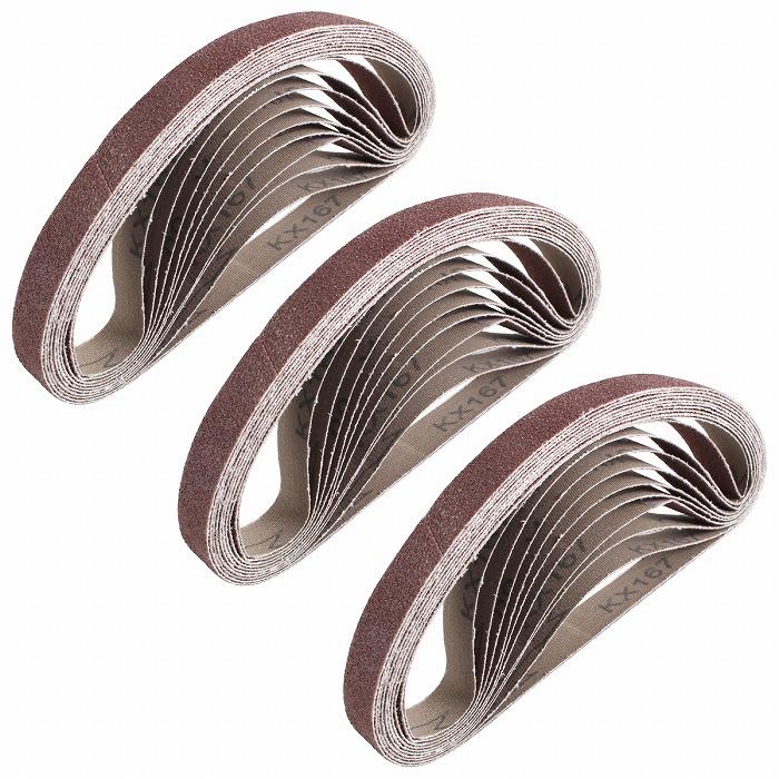 ♯60 20mm×520mm』30枚セット ベルト ペーパー 電動 ディスク サンダー