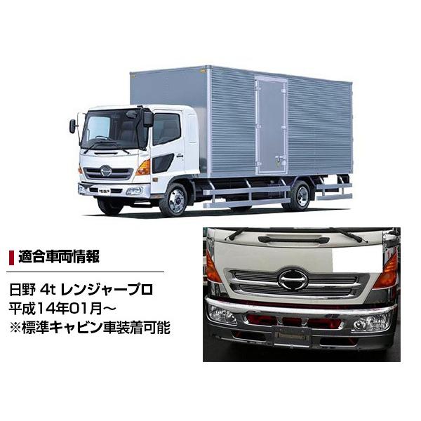レンジャープロ　レンプロ用　メッキグリル　 レンジャープロ標準用 メッキグリルアンダーパネル : トラックショップ
